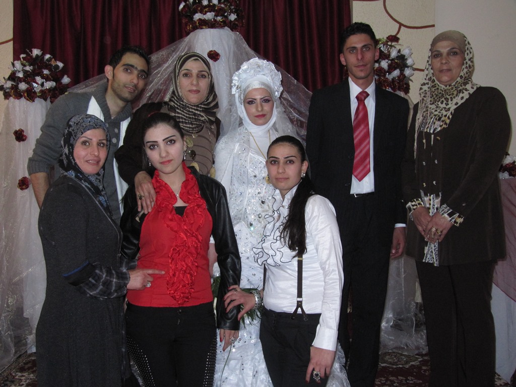 زفاف محمد أحمد ابراهيم ودانا أسعد فواز