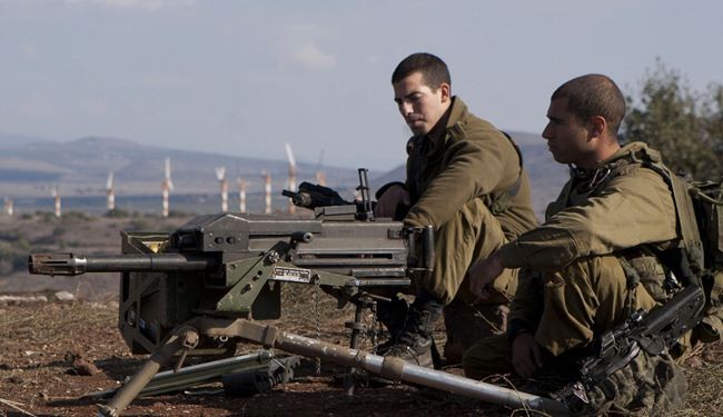 جنود صهاينة على هضبة الجولان