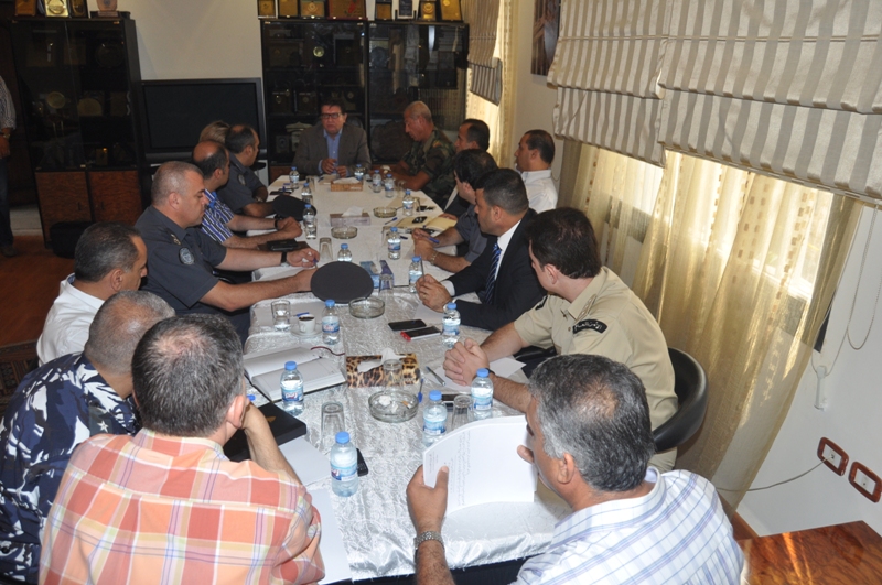 اجتماع لمجلس الامن الفرعي في محافظة النبطية