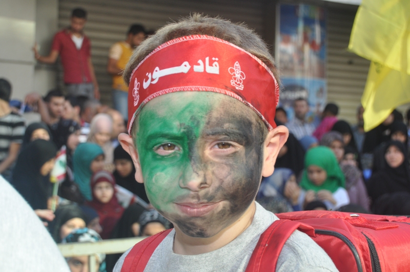 النبطية احيت يوم القدس‎