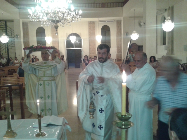 قداديس في مرجعيون في عيد ارتغاع الصليب