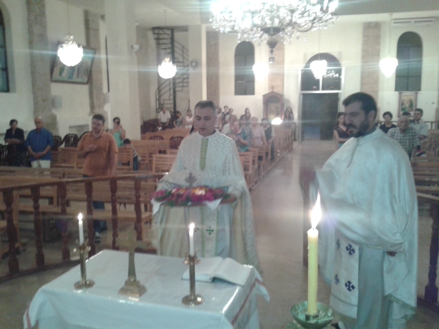 قداديس في مرجعيون في عيد ارتغاع الصليب