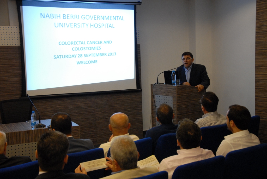 مؤتمر طبي في النبطية للجراحيين حول سرطان الكولون  والجراحة العامة