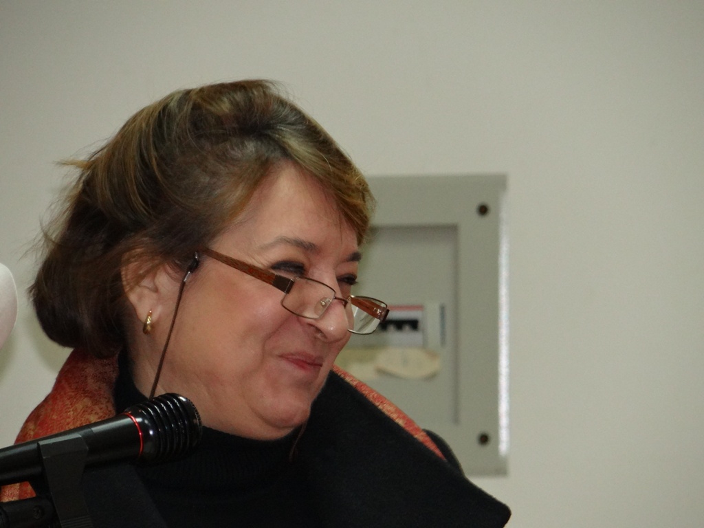 سفيرة اسبانيا في لبنان ميلاغروس هيرناندو ايتشيفيريا تلقي كلمتها