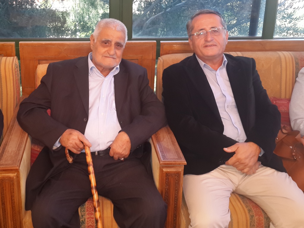 المهندس أسعد رشيدي والحاج أبو علي حسن خليل