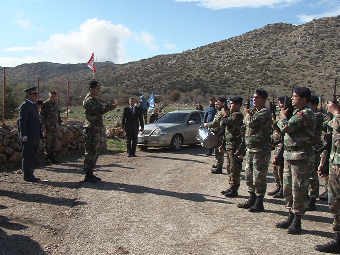 التحية العسكرية ... ش عند بوابة مزارع شبعا