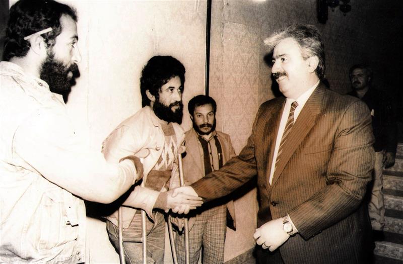 حسن اسماعيل وجورج حاوي (الأرشيف)