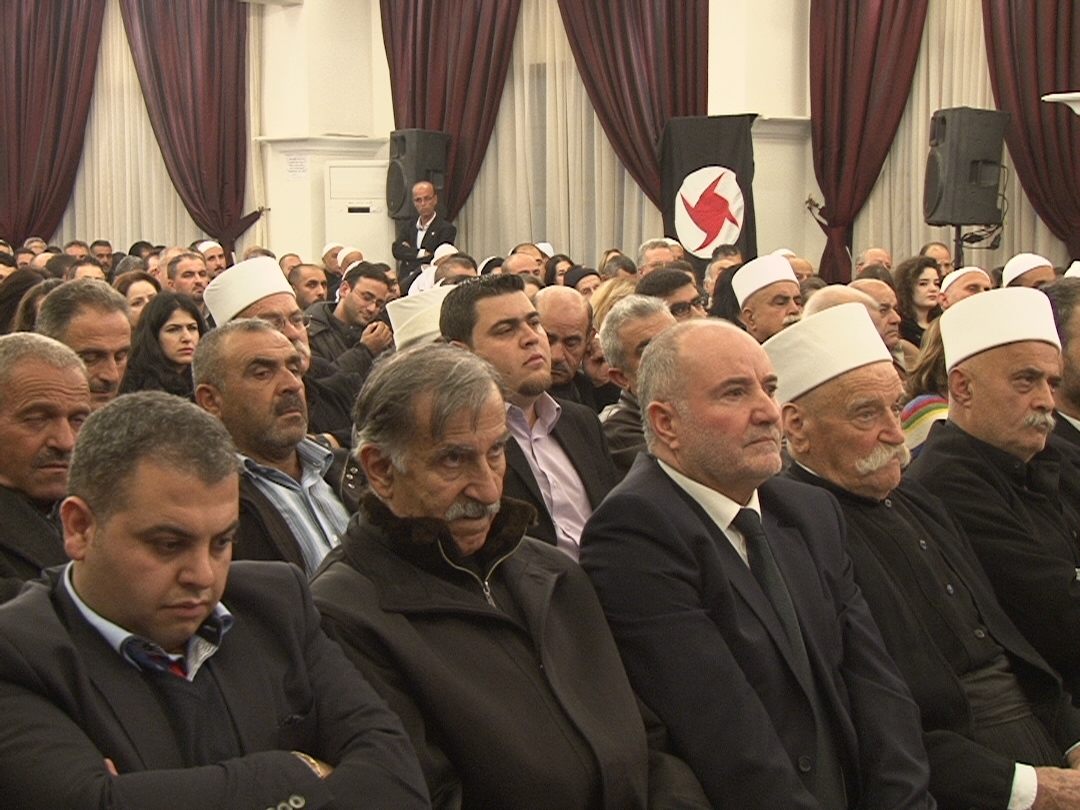 المنفذ سليقا وبدا مشايخ وفاعليات