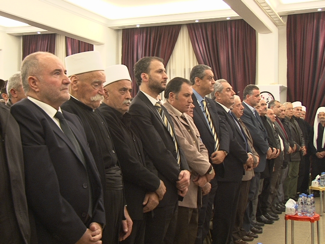 الحضور في احتفال الحزب القومي في حاصبيا