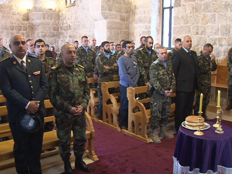 قداس وجناز لراحة انفس شهداء الجيش واليونيفيل في ابل السقي