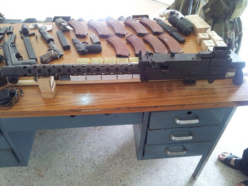 إحباط عملية اتجار و تهريب اسلحة في منطقة مرجعيون وحاصبيا الى المجموعات المسلحة في سوريا