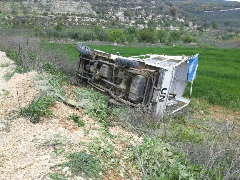 Iانقلاب شاحنة للنيبالية في بليدا