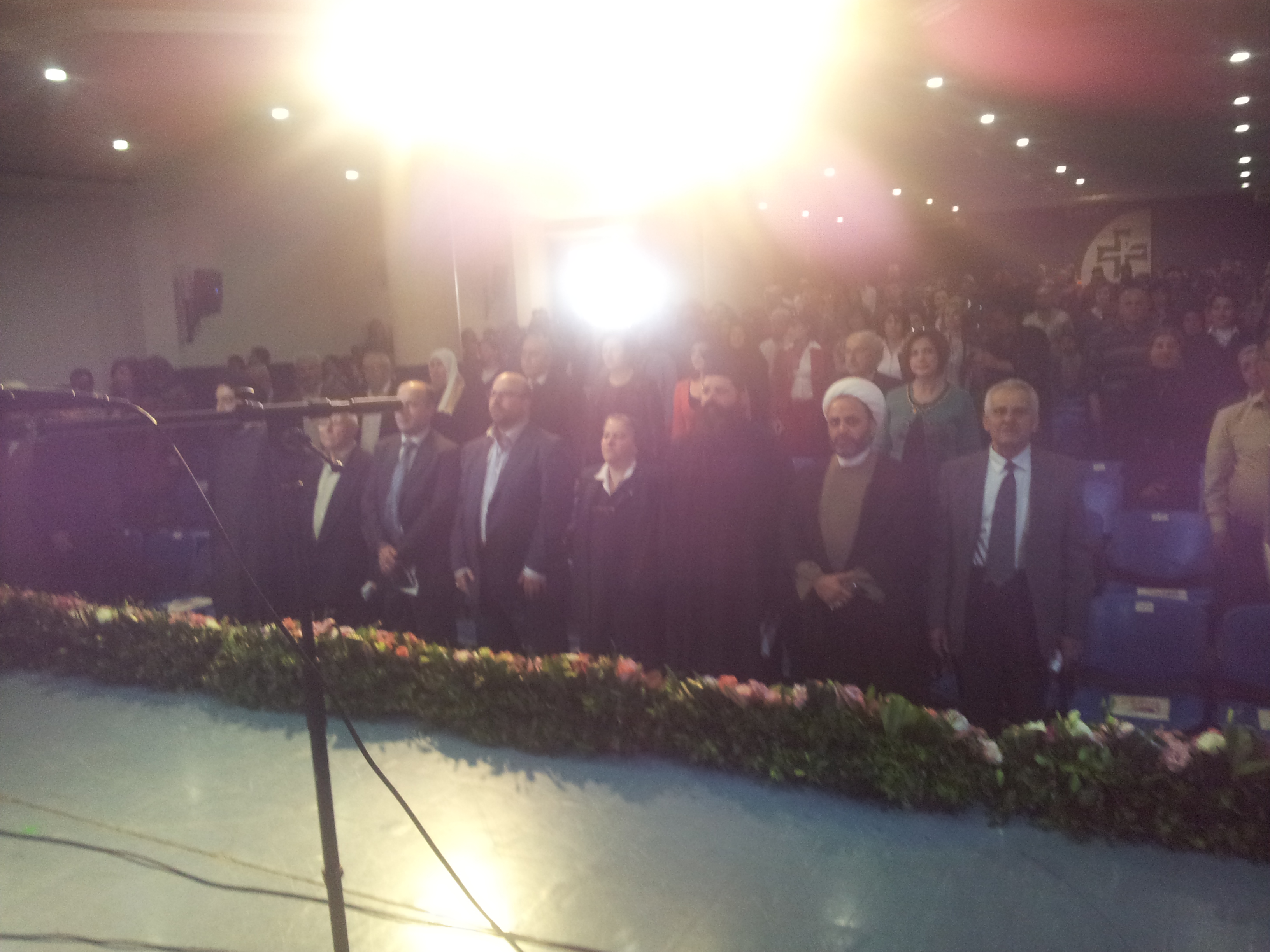 حفل مشترك في عيد البشارة لمدرستي عيسى بن مريم  وراهبات القلبين الأقدسين