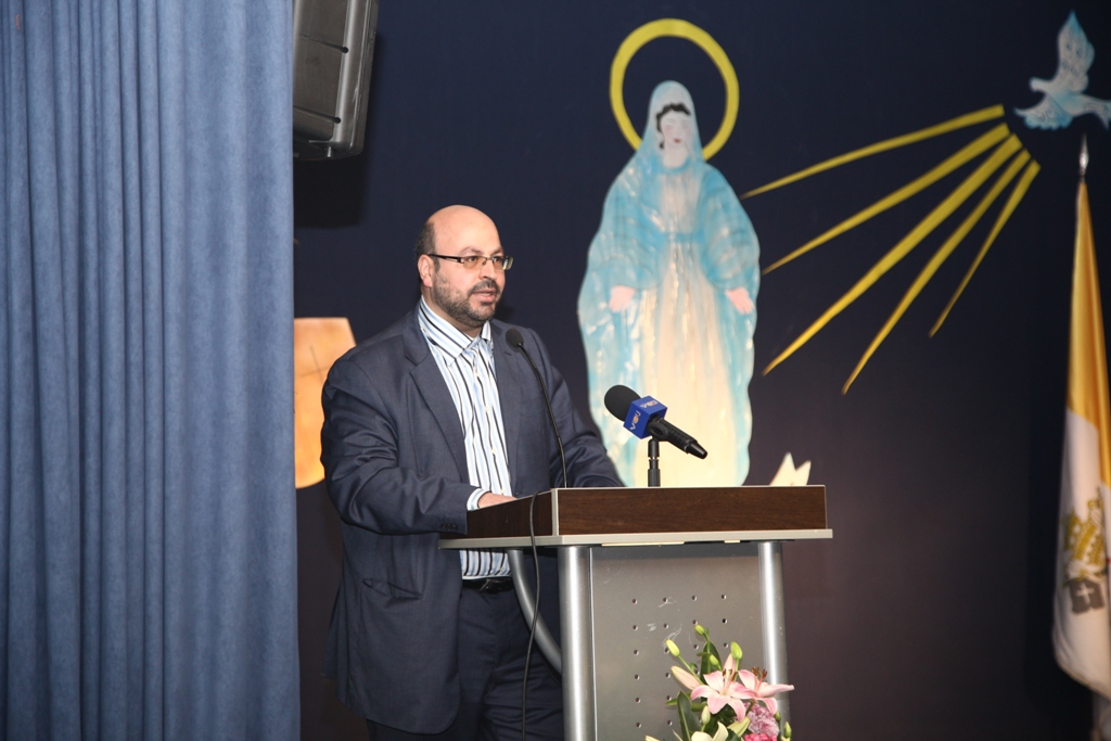 الحفل المشترك في عيد البشارة لمدرستي عيسى بن مريم وراهبات القلبين الأقدسين