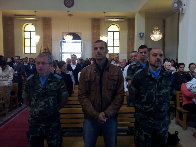 قداديس إحتفالية وزياحات الشعانين في مرجعيون والمنطقة الحدودية