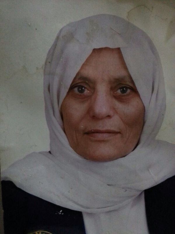 المرحومة الحاجة أم أحمد خريس