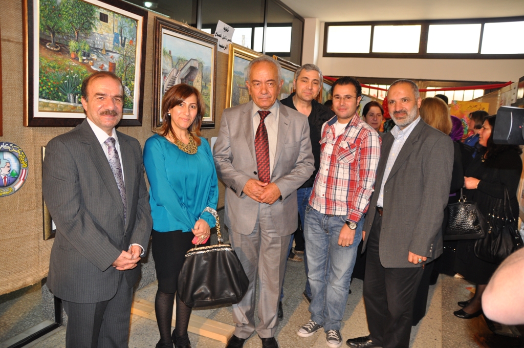 افتتاح معرض الفنون السنوي في النبطية برعاية وزير التربية