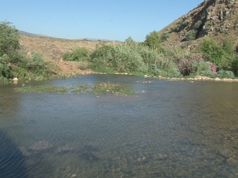 ادعاء العدو بان الخط الازرق يمر وسط نهر الوزاني