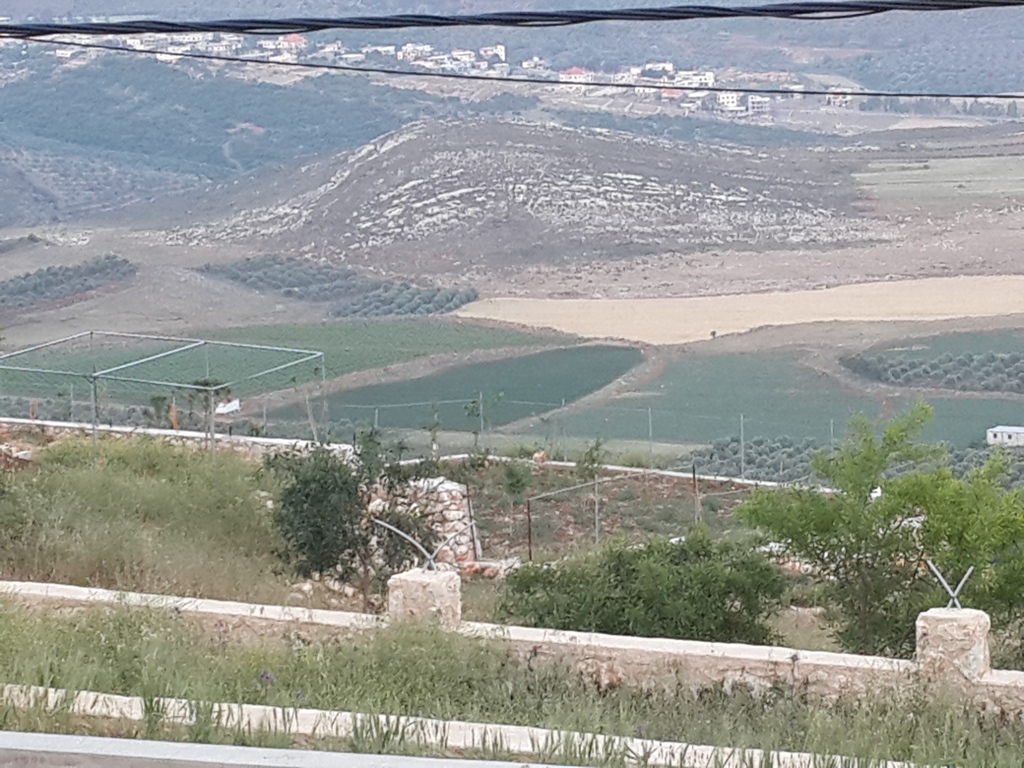 منطقة وطى الخيام.. كما نشهدها عند المغيب من منزل الكاتب