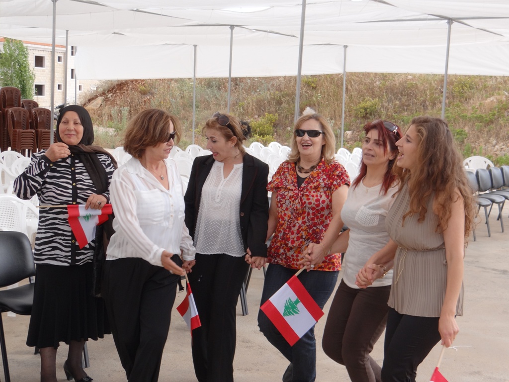 من الحفل الموسيقي الذي أحيته فرقة موسيقى الجيش اللبناني في نادي الخيام 