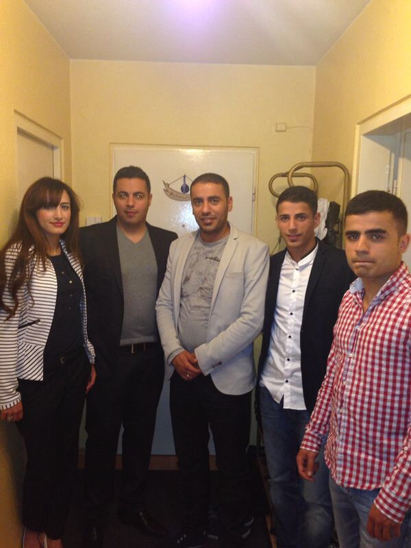 خطوبة الشاب علي غسان فاعور على الآنسة لؤى عليي خريس في برلين‎