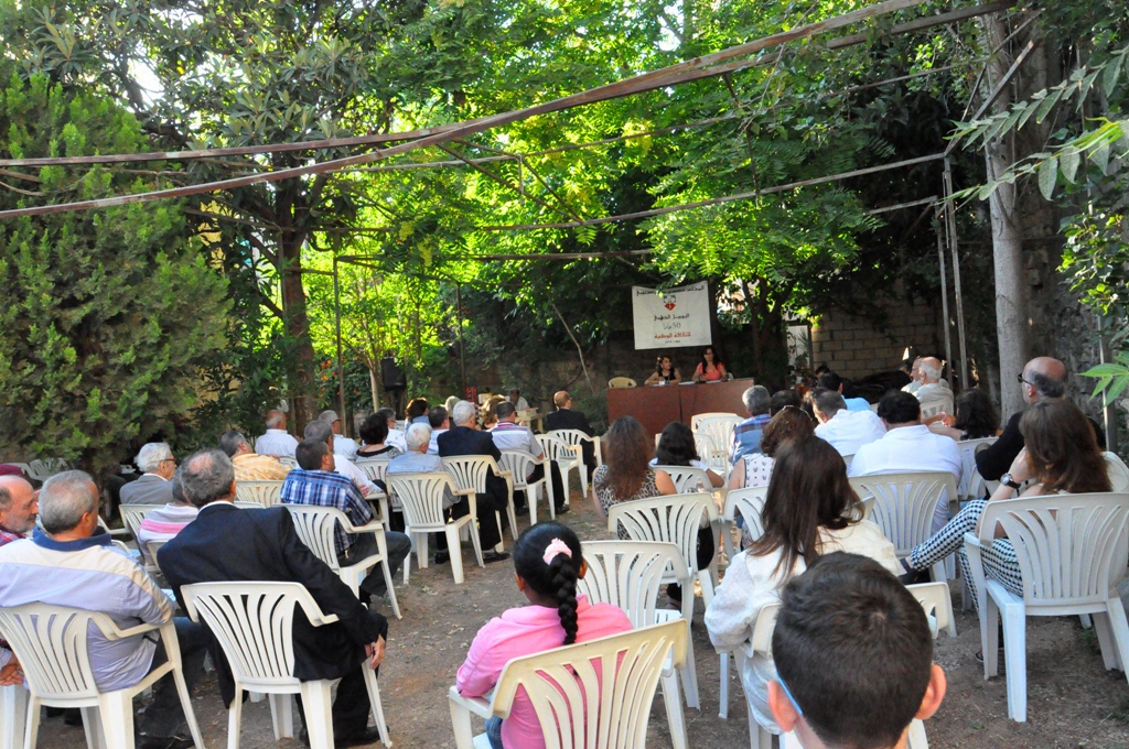 أمسية شعرية لإنتصار الدنّان في النبطية لمناسبه اليوبيل الذهبي للمجلس الثقافي