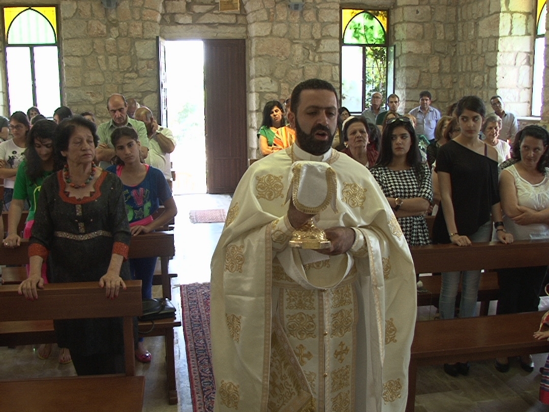  الارشمندريت رباط متراسا قداس عيد مار الياس