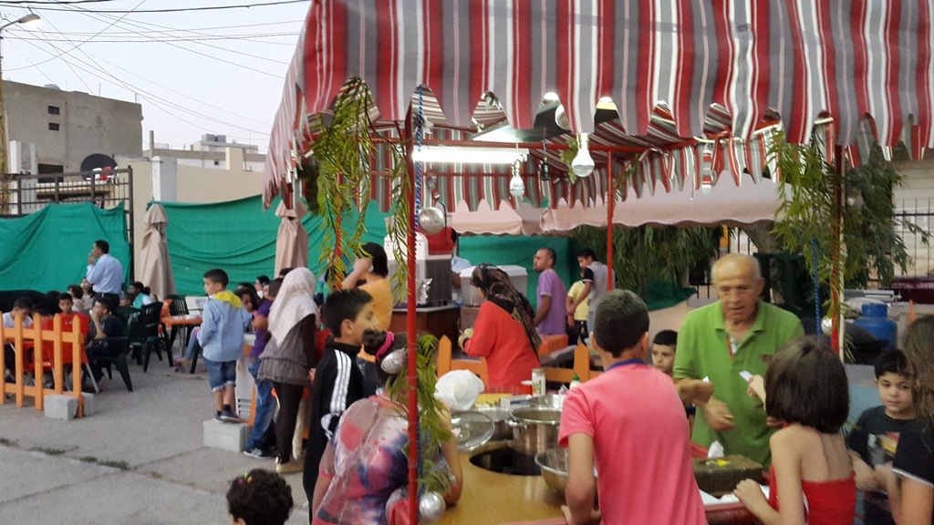 كرمس ترفيهي في عيد الفطر في الخيام  لكشافة الرسالة الإسلامية – فوج الثقلين الخيام بالتعاون مع مؤسسة الرؤيا العالمية