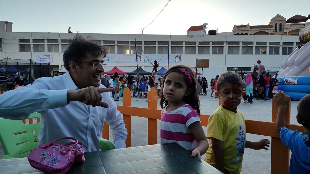 كرمس ترفيهي في عيد الفطر في الخيام  لكشافة الرسالة الإسلامية – فوج الثقلين الخيام بالتعاون مع مؤسسة الرؤيا العالمية