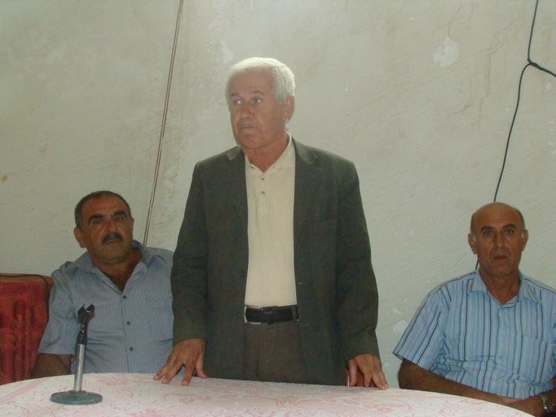 رئيس البلدية الدكتور قاسم القادري متحدثا