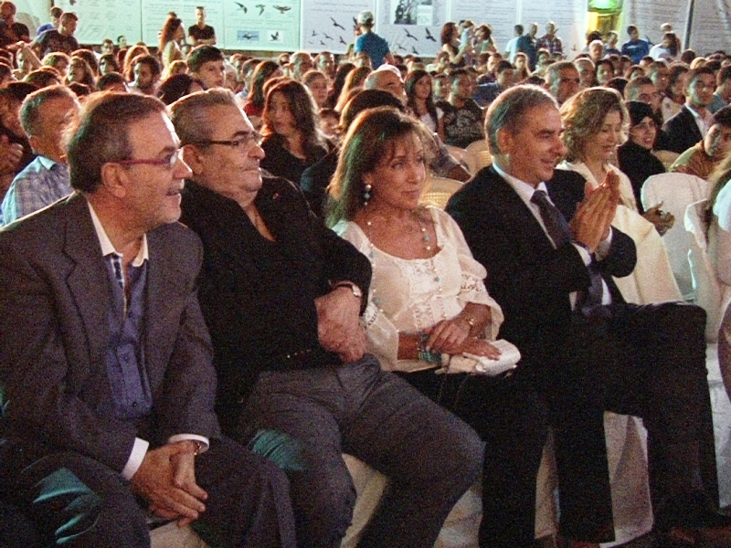 الوزير ميشال فرعون خلال رعايته مهرجانات حاصبيا