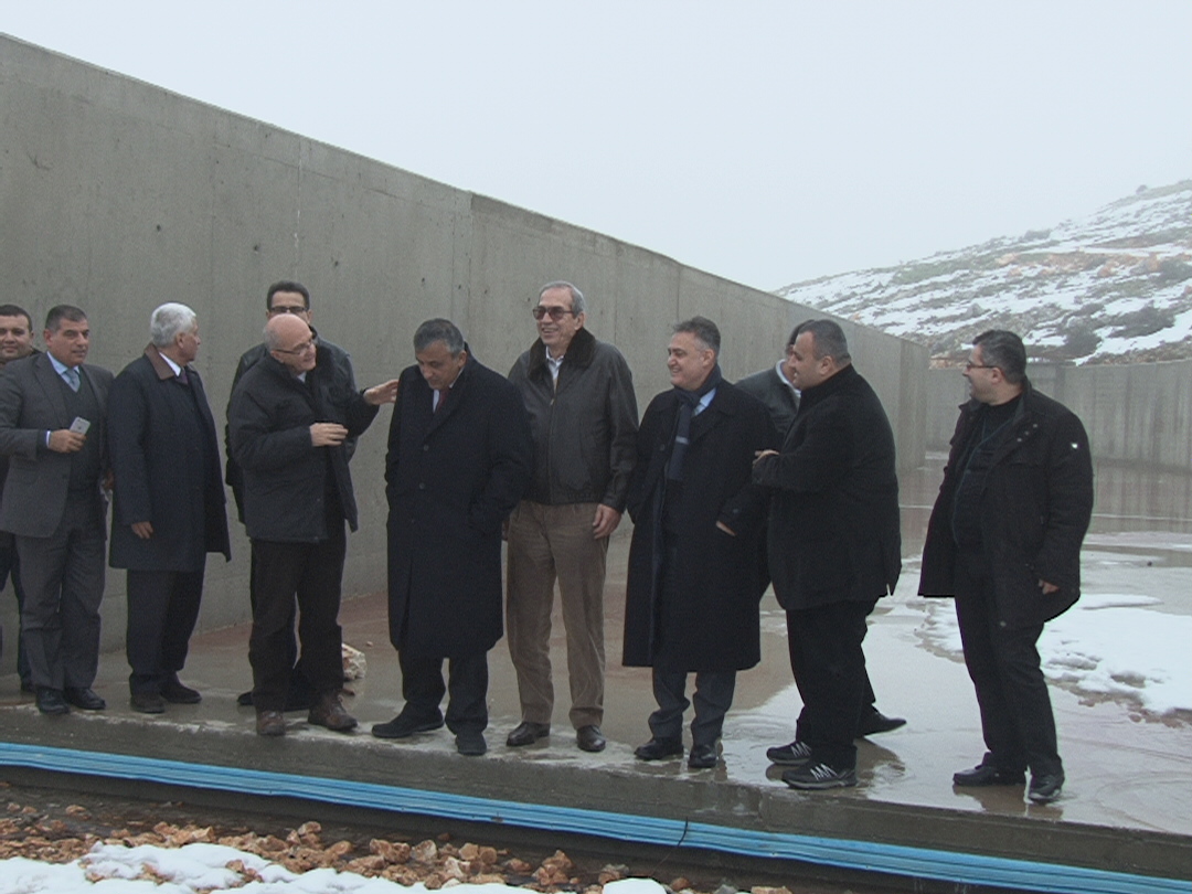 الوفد الكويتي يتفقد منشآت مشروع الليطاني في قليا