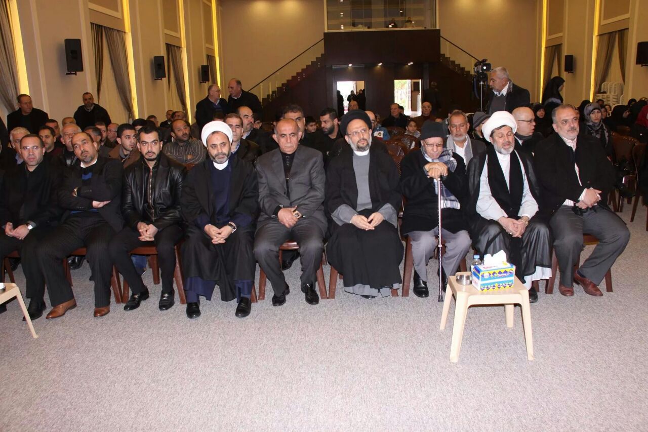 الإحتفال التأبيني  في الذكرى السنوية لرحيل الحاجة هناء نزار قطب في قاعة الهناء  بمبرة النبي إبراهيم (ع)