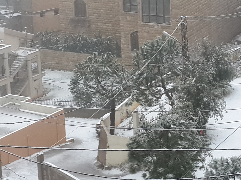 زينة تكللت بوشاحها الأبيض فستاناً في الخيام عمل على تفصيله رب العالمين