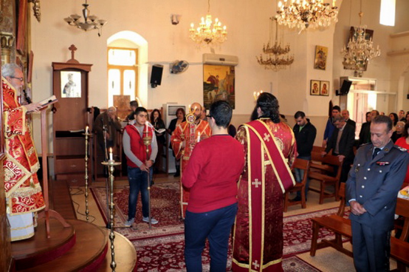 المتروبوليت كفوري يحتفل بقداس الميلاد في كنيسة القديس جاورجيوس في جديدة مرجعيون - صورة مايا العشي – مرجعيون