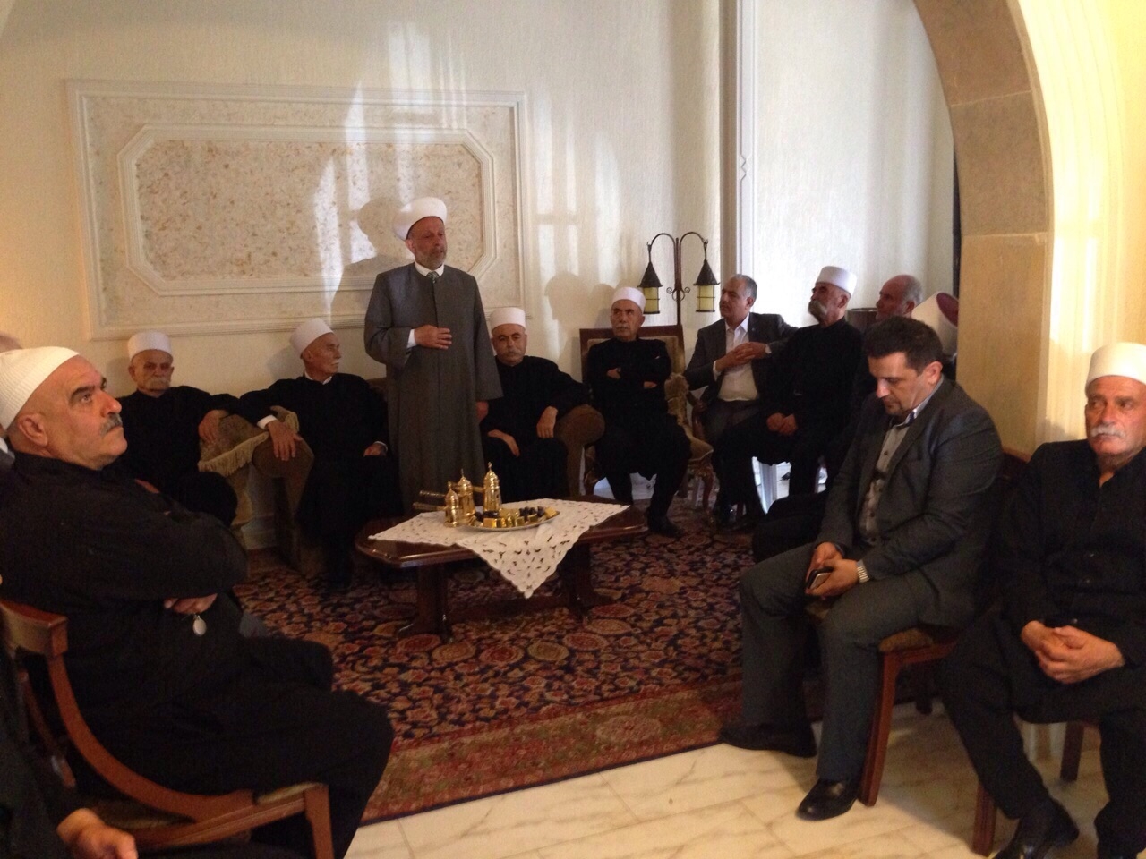 الوفد الحاصباني زار مركز الجماعة الاسلامية في الهبارية