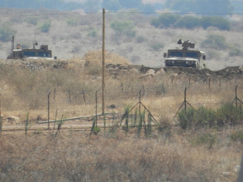 خلال أعمال التمشيط المعادية (طارق أبو حمدان)