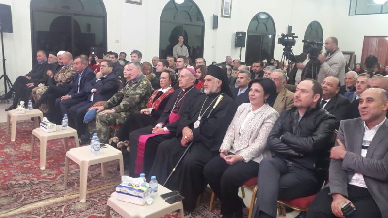 رندى بري توجهت الى المسيحيين في احتفال ميلادي في قانا: وجودكم في هذه البقعة وجود رسالي ودفاعكم عنها هو دفاع عن آخر معاقل الانسانية