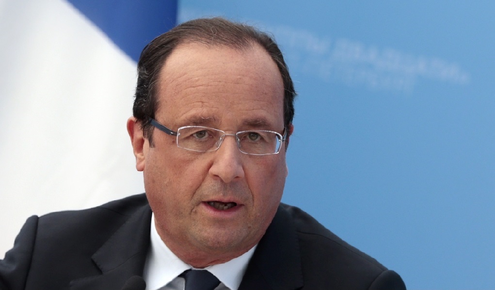 الرئيس الفرنسي فرانسوا هولاند