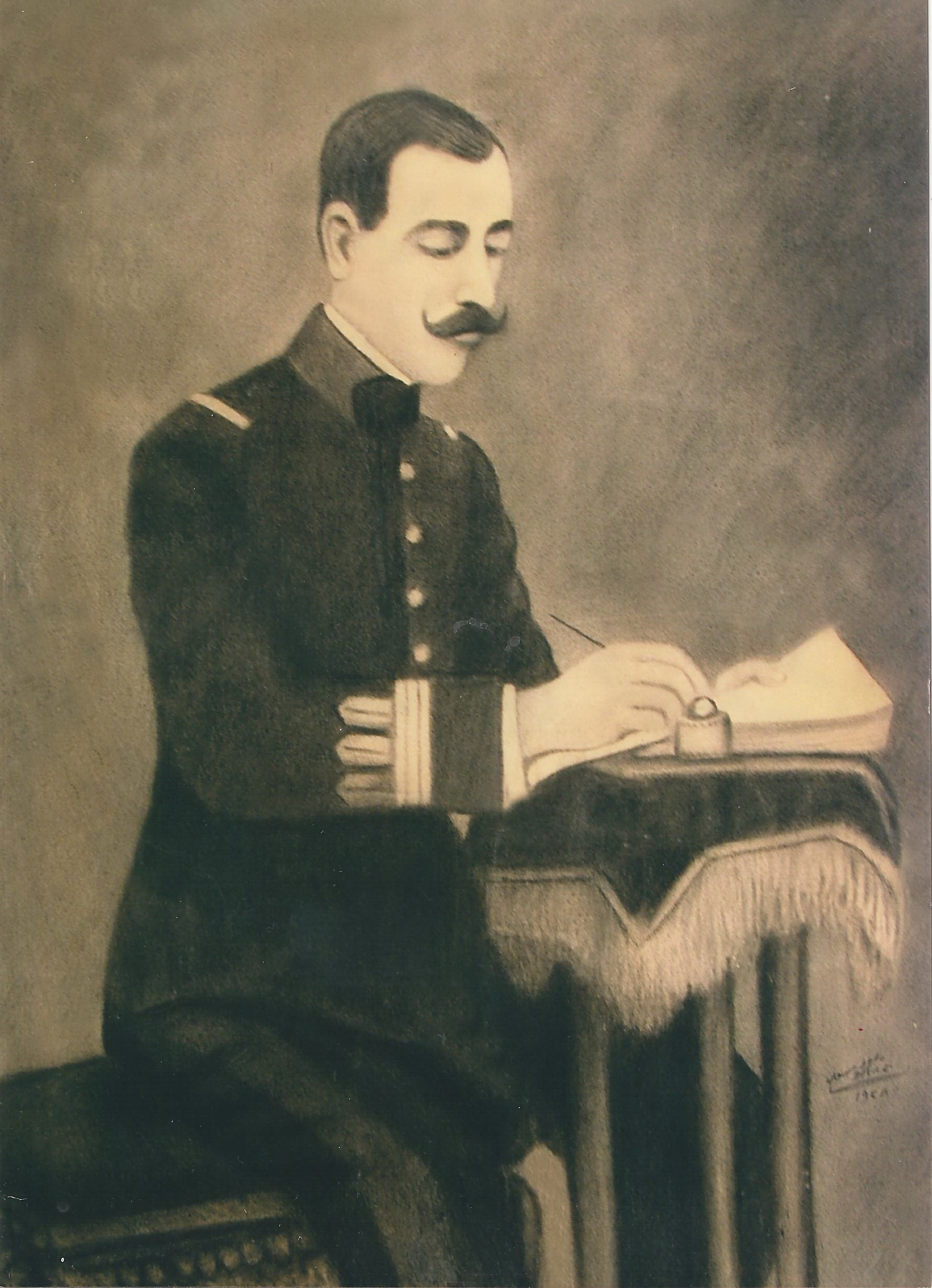 الجنرال قاسم حسين ابو غيدا والد زوجة كاسترو