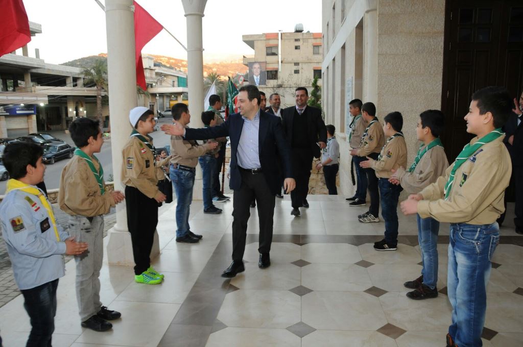 بمناسبة ذكرى إستشهاده وبحضور وزير الصحة احيا الاتحاد النسائي التقدمي في حاصبيا المناسبة بعرض فيلم وثائقي عن حياة المعلم كمال جنبلاط