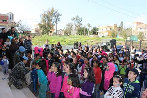 كرمس للاطفال أقامته جمعية سيدات الخيام بالشراكة مع مؤسسة الرؤية العالمية وقوات اليونيفل ونادي الخيام الثقافي الاجتماعي