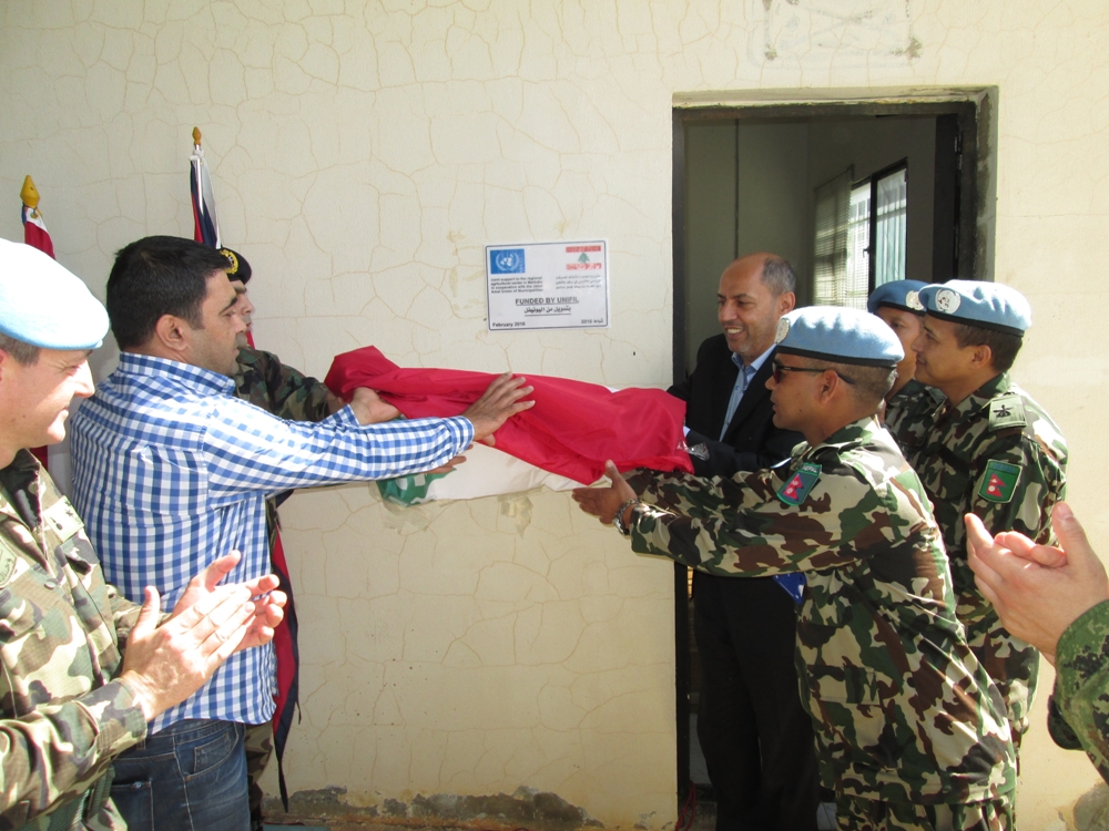 إزاحة الستارة عن لوحدة تؤرخ لمشروع الطيبة