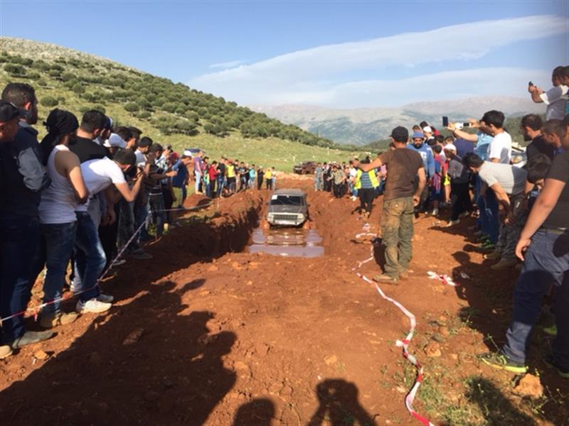 من السباق الذي نظم في سهل مرجعيون (طارق أبو حمدان)