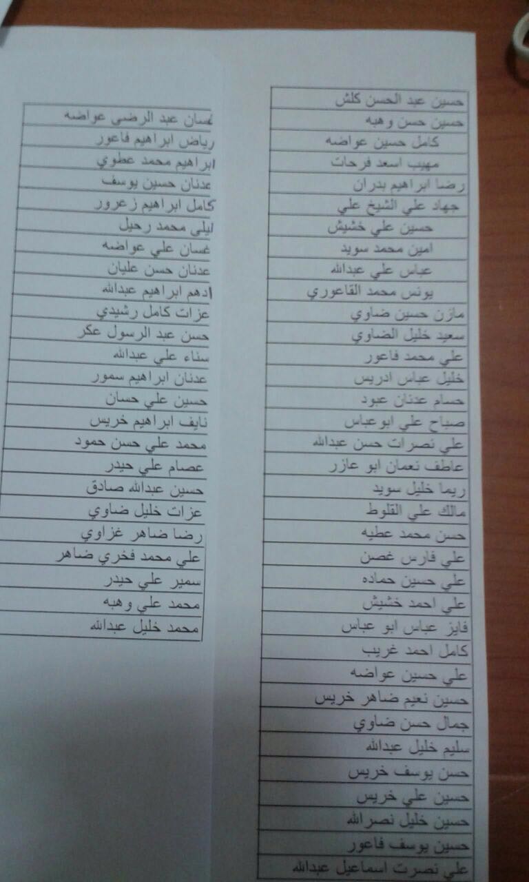 مرشحو الانتخابات البلدية في الخيام