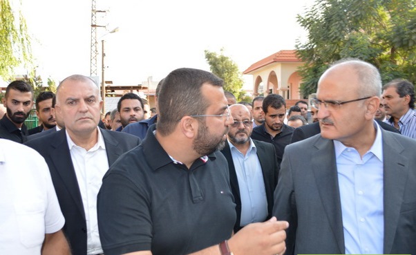 الشكر والامتنان لمعالي الوزير الحاج علي حسن خليل ومساعديه والأخ خنجر شعيب صاحب العقل النيّر والمتزن