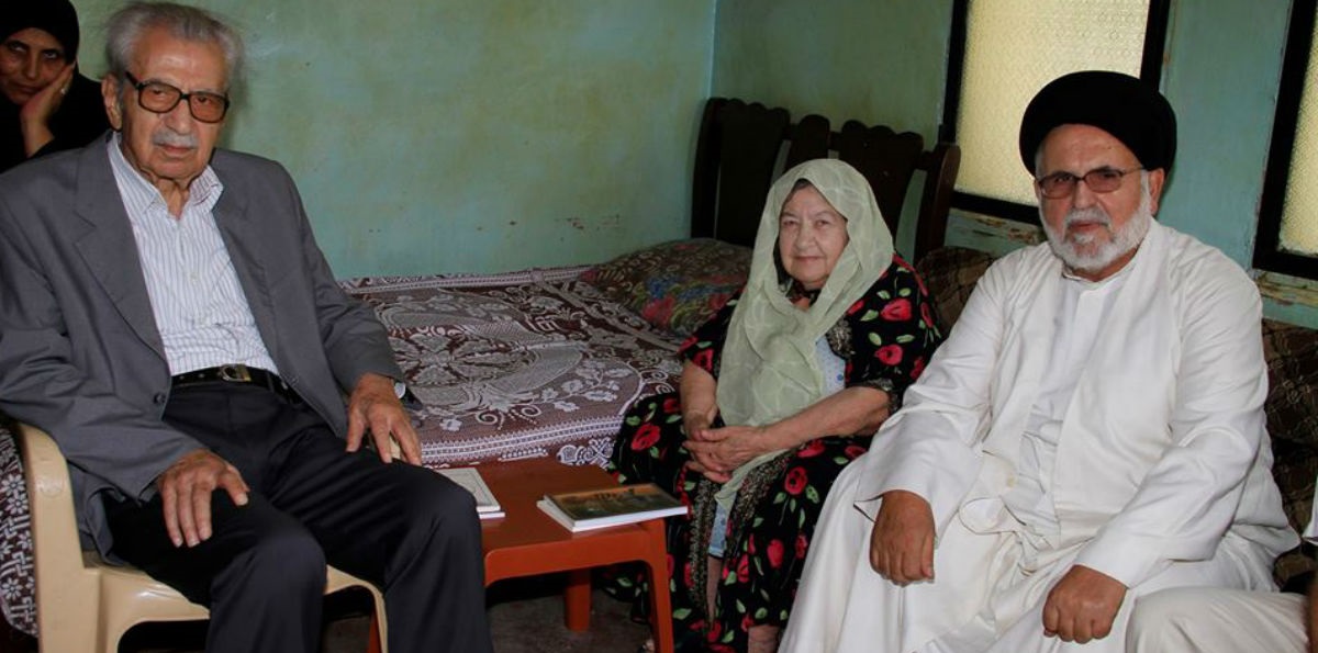 السيد هاني فحص، الراحلة  بلقيس الحوماني والأستاذ حبيب صادق