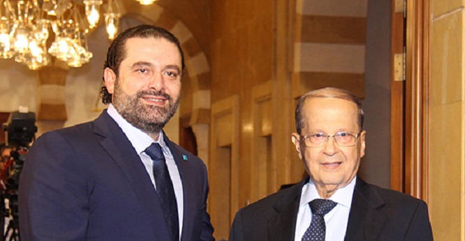 مع رئيس الجمهورية العماد ميشال عون الذي عرف فيه الناس، اليوم، صورة مغايرة للعسكري الطموح إلى حد شن الحرب على شعبه