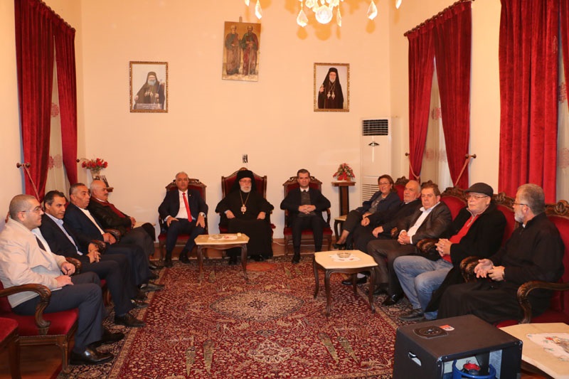 المطران كفوري ووفد المستقبل