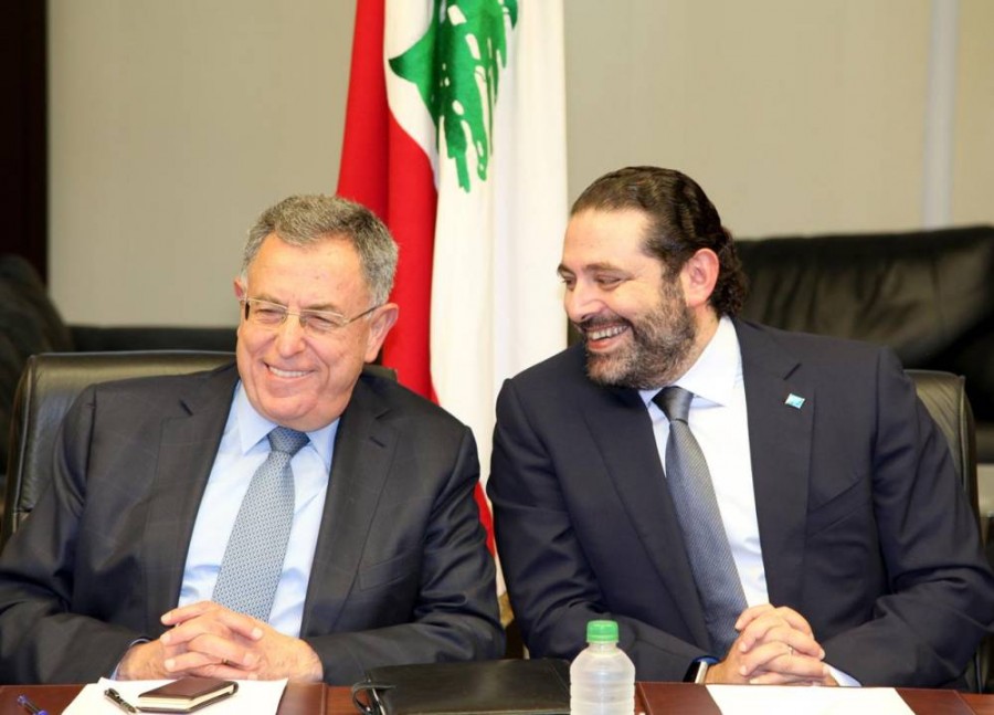 الرئيسان فؤاد السنيورة وسعد الحريري